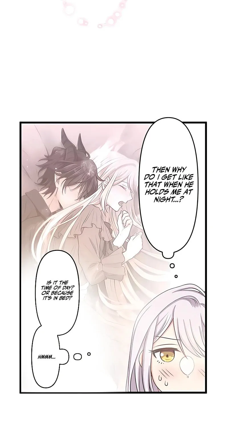 I Was a Sacrificial Princess, but I Reincarnated and Became the Body Pillow of the Demon King Chapter 6 page 59 - 