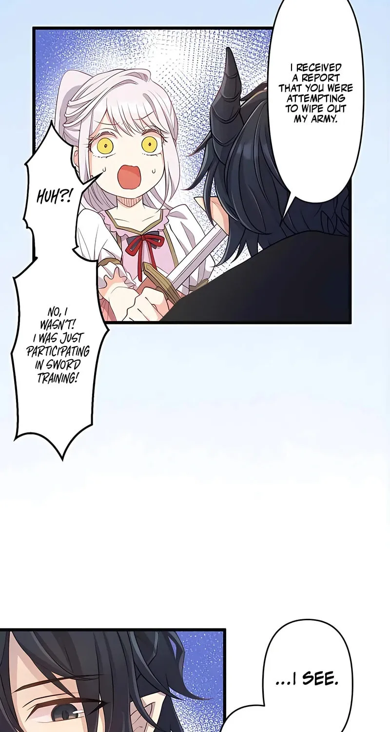 I Was a Sacrificial Princess, but I Reincarnated and Became the Body Pillow of the Demon King Chapter 8 page 48 - 