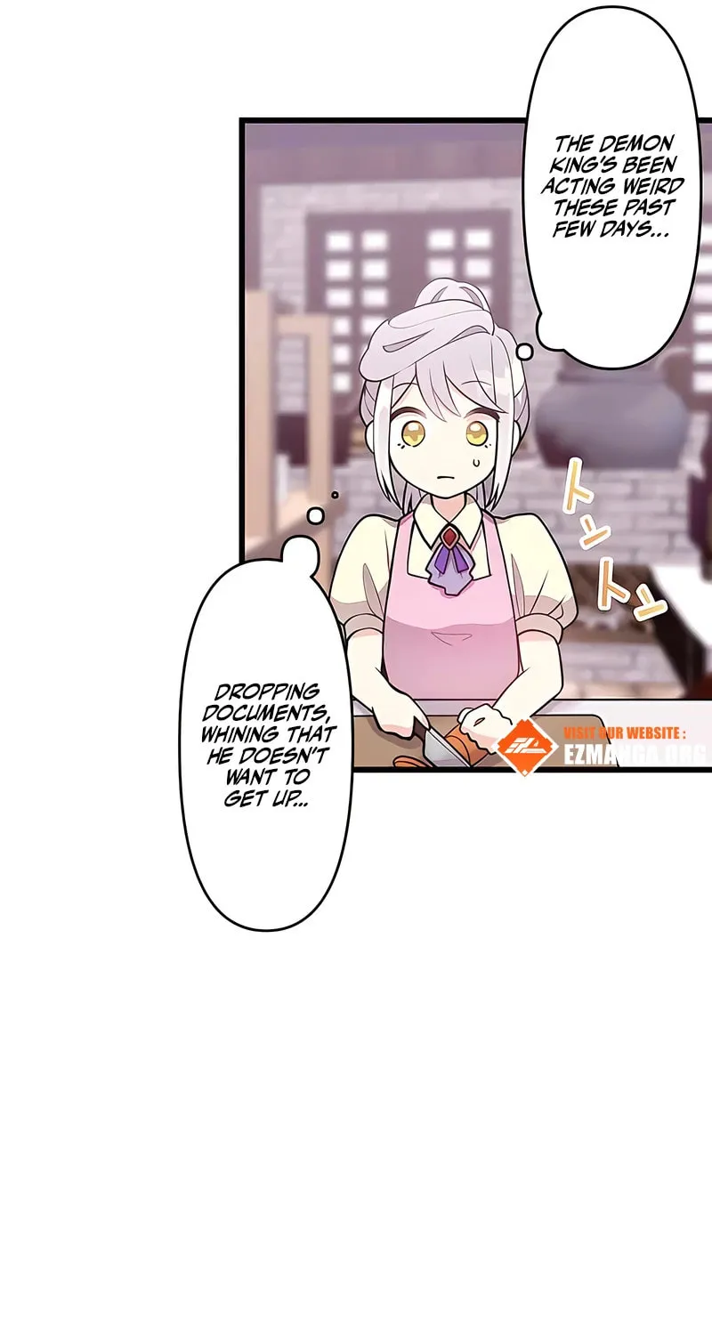 I Was a Sacrificial Princess, but I Reincarnated and Became the Body Pillow of the Demon King Chapter 9 page 69 - 