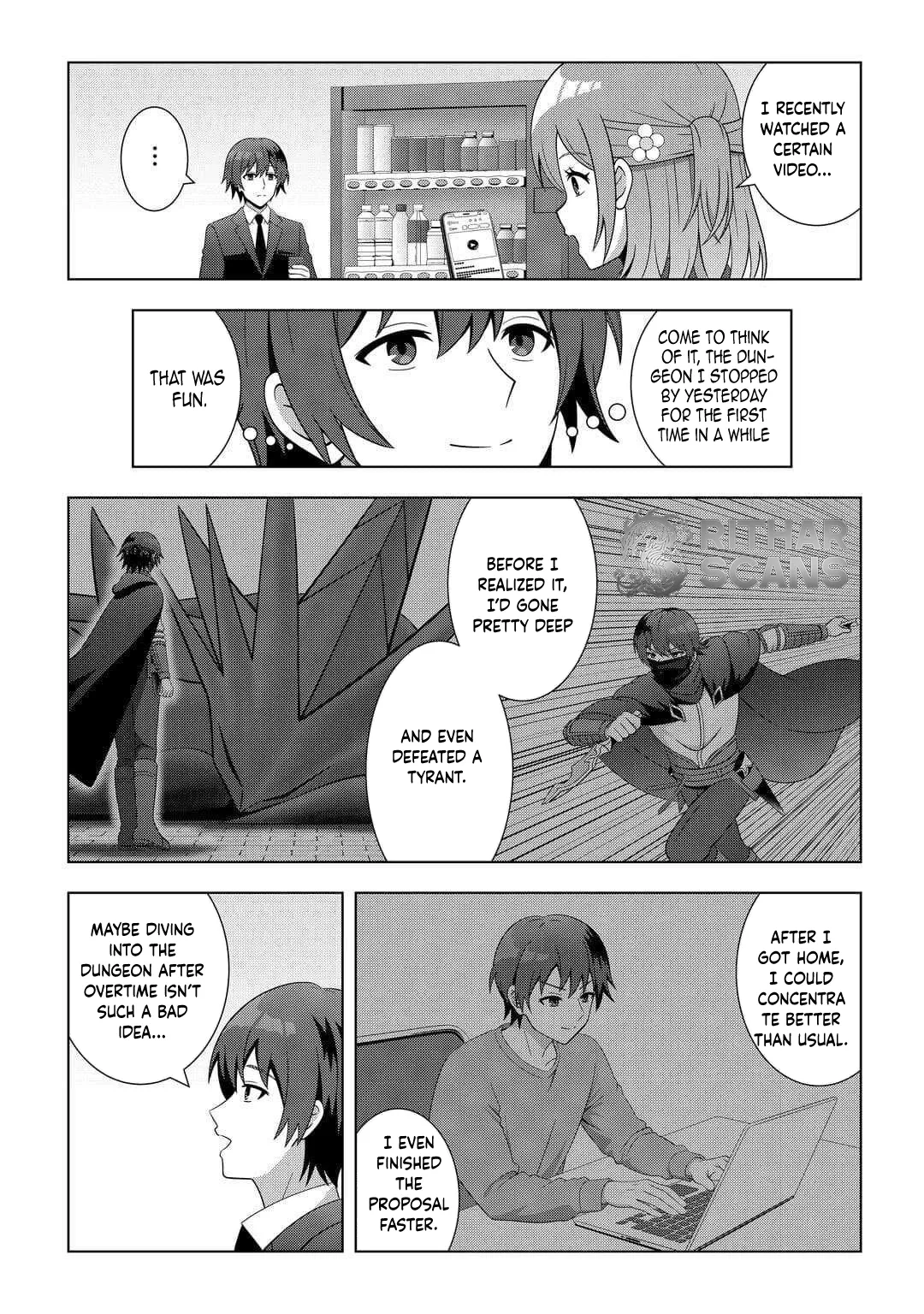 I Was Just Doing Overtime Service At The Dungeon, But I Ended Up Pretending To Be A Wandering S-Rank Explorer Chapter 2 page 7 - 