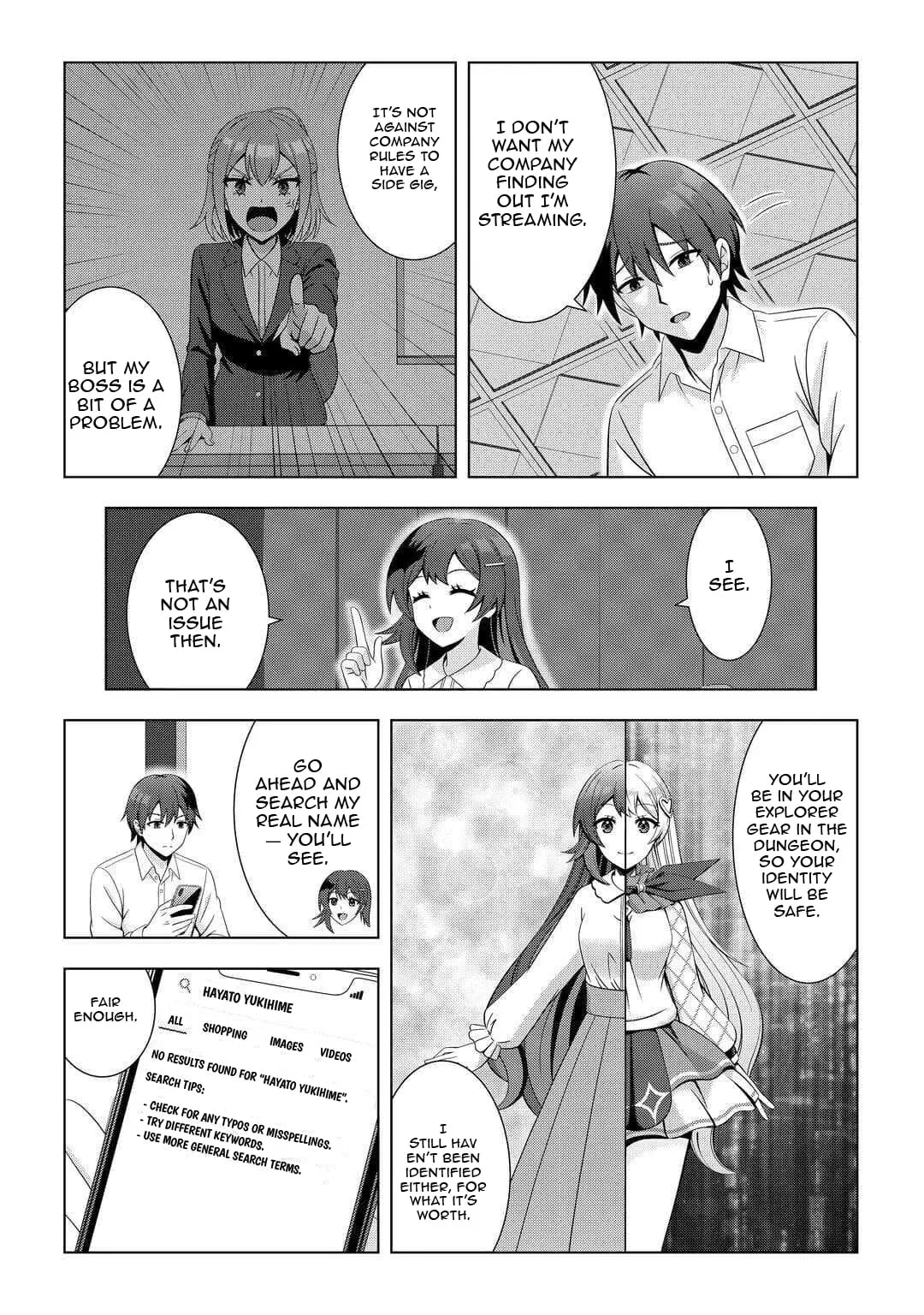 I Was Just Doing Overtime Service At The Dungeon, But I Ended Up Pretending To Be A Wandering S-Rank Explorer Chapter 3 page 19 - 