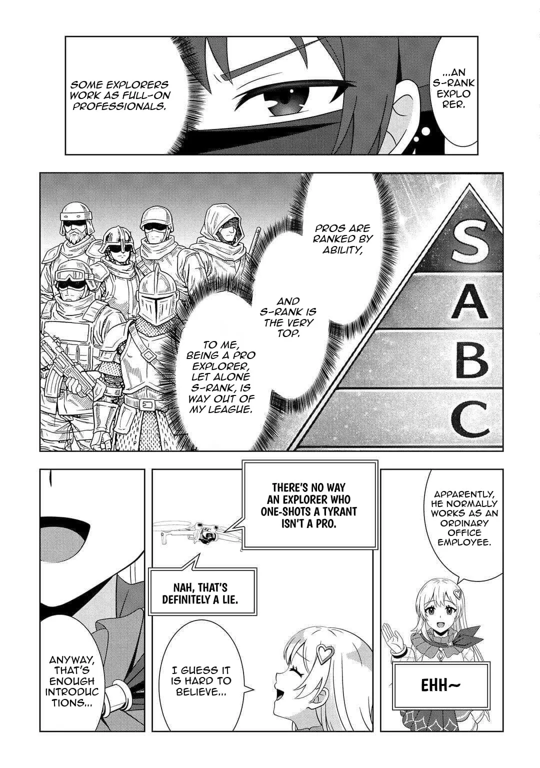 I Was Just Doing Overtime Service At The Dungeon, But I Ended Up Pretending To Be A Wandering S-Rank Explorer Chapter 4 page 10 - 