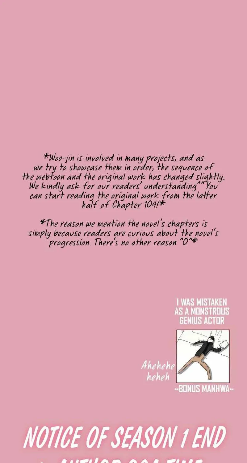 I Was Mistaken As a Monstrous Genius Actor Chapter 48 page 101 - 