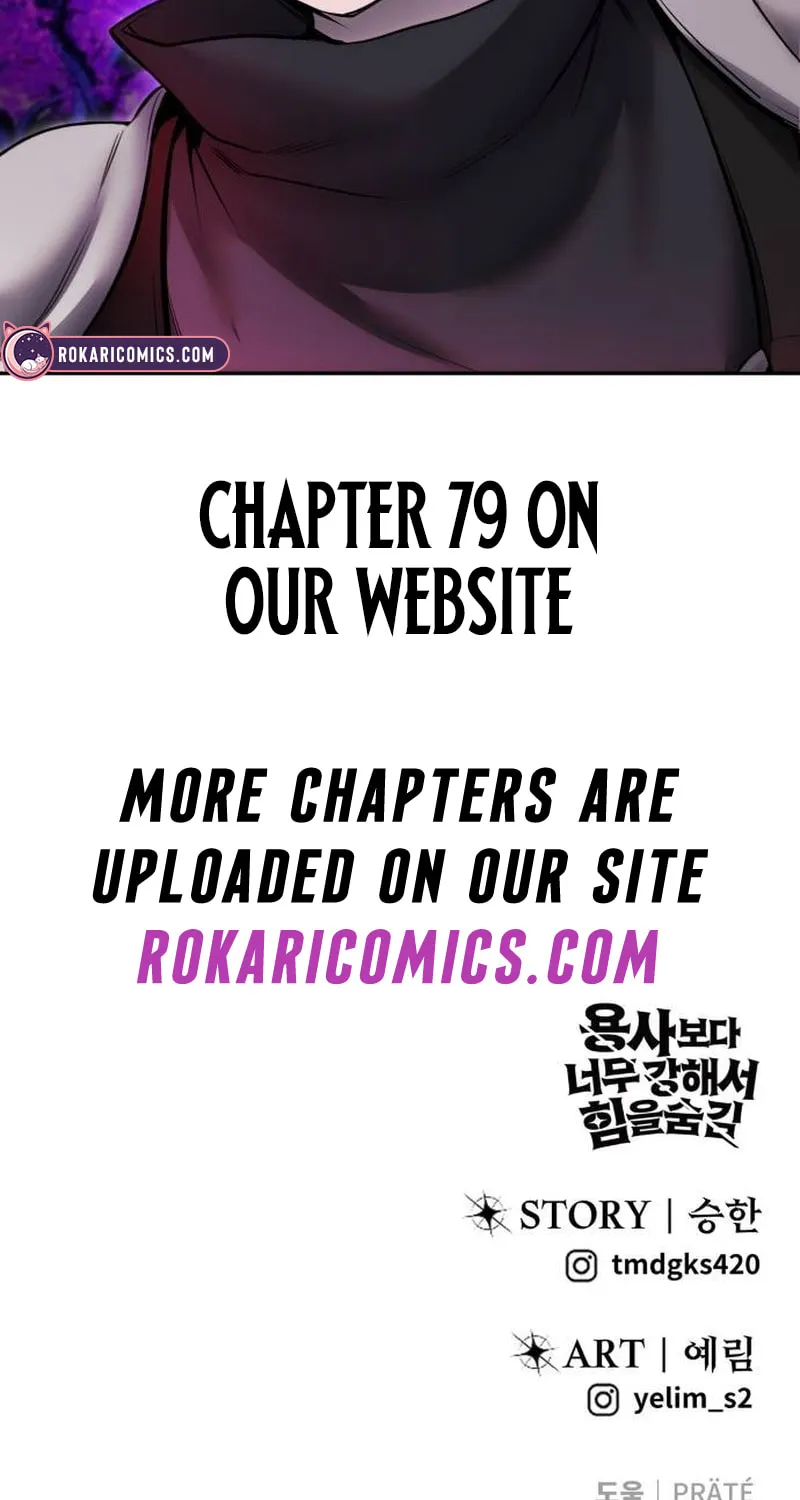 I Was More Overpowered Than the Hero, so I Hid My Power! Chapter 75 page 121 - 