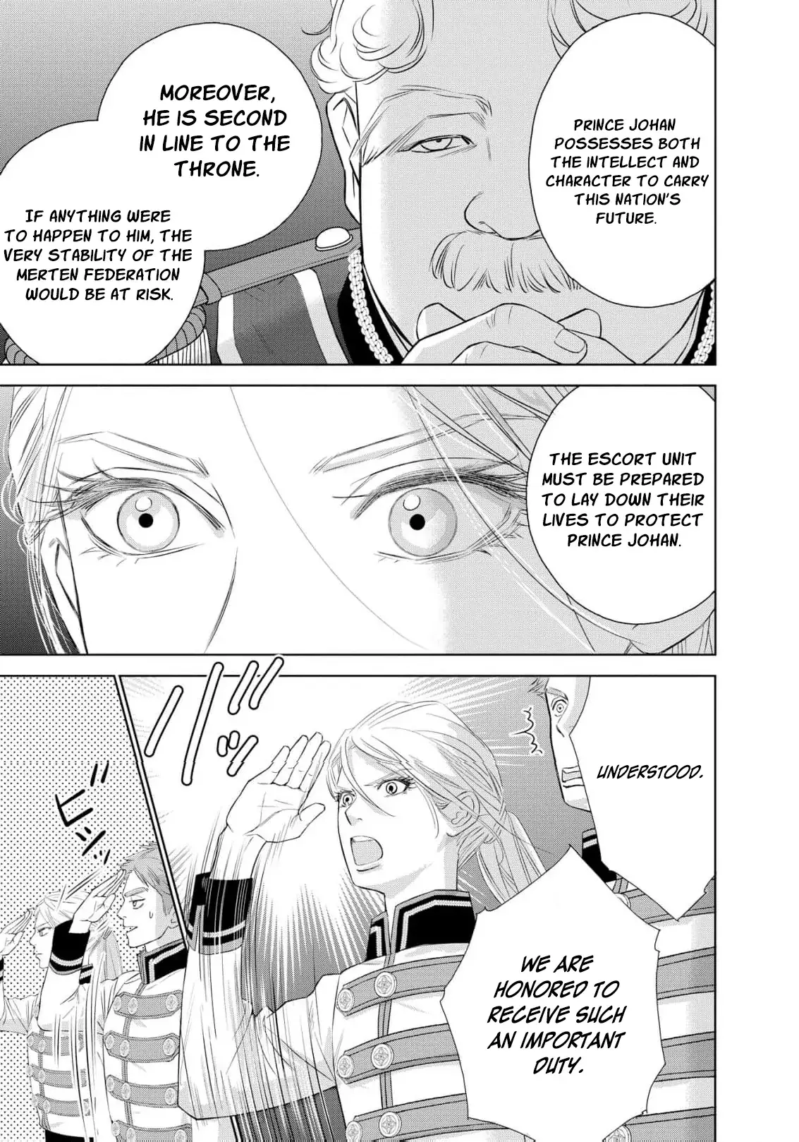 I Was Raised as a Man to Be a Knight, Now I Serve a Prince Who Wants My Heart Chapter 1 page 27 - 