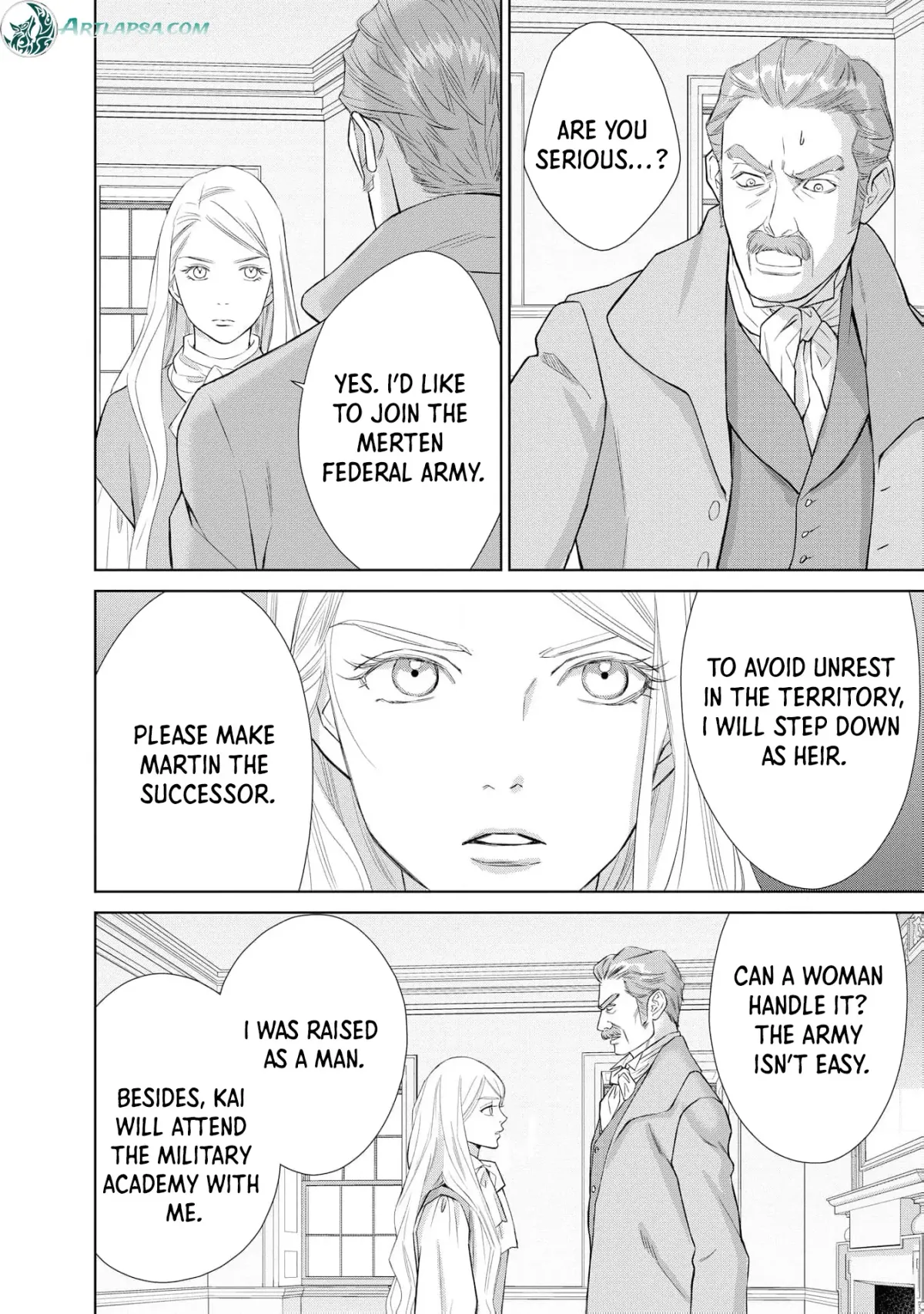 I Was Raised as a Man to Be a Knight, Now I Serve a Prince Who Wants My Heart Chapter 3 page 10 - 
