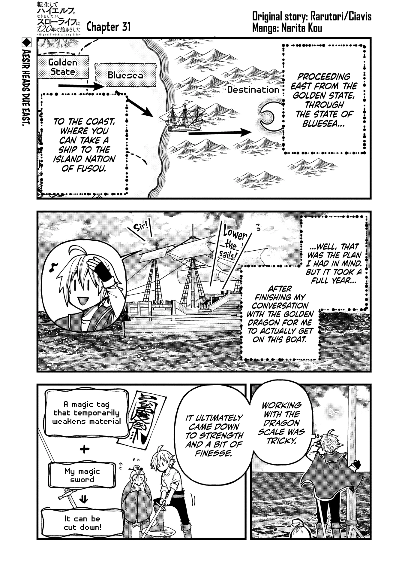 I was Reborn and Became a High Elf, but I Got Tired of My Slow Life after 120 Years Chapter 31 page 2 - 