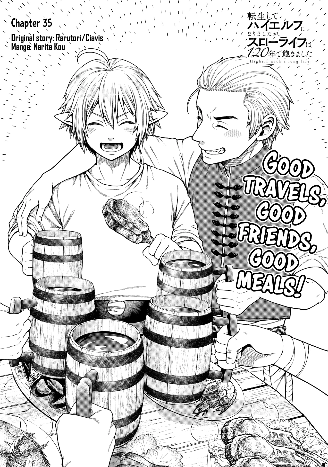 I was Reborn and Became a High Elf, but I Got Tired of My Slow Life after 120 Years Chapter 35 page 2 - 