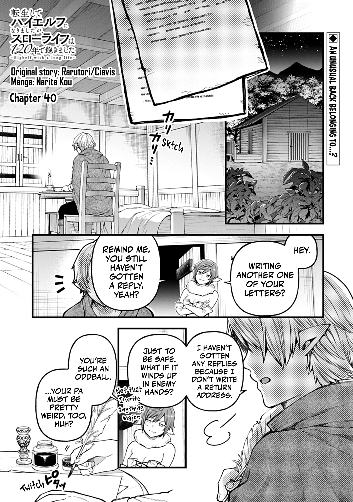 I was Reborn and Became a High Elf, but I Got Tired of My Slow Life after 120 Years Chapter 40 page 2 - 
