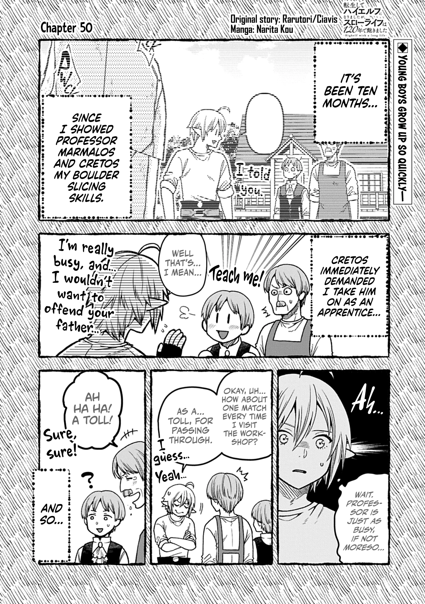 I was Reborn and Became a High Elf, but I Got Tired of My Slow Life after 120 Years Chapter 50 page 2 - 