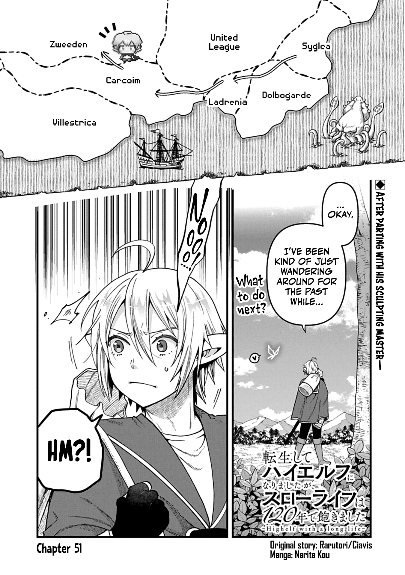 I was Reborn and Became a High Elf, but I Got Tired of My Slow Life after 120 Years Chapter 51 page 2 - 