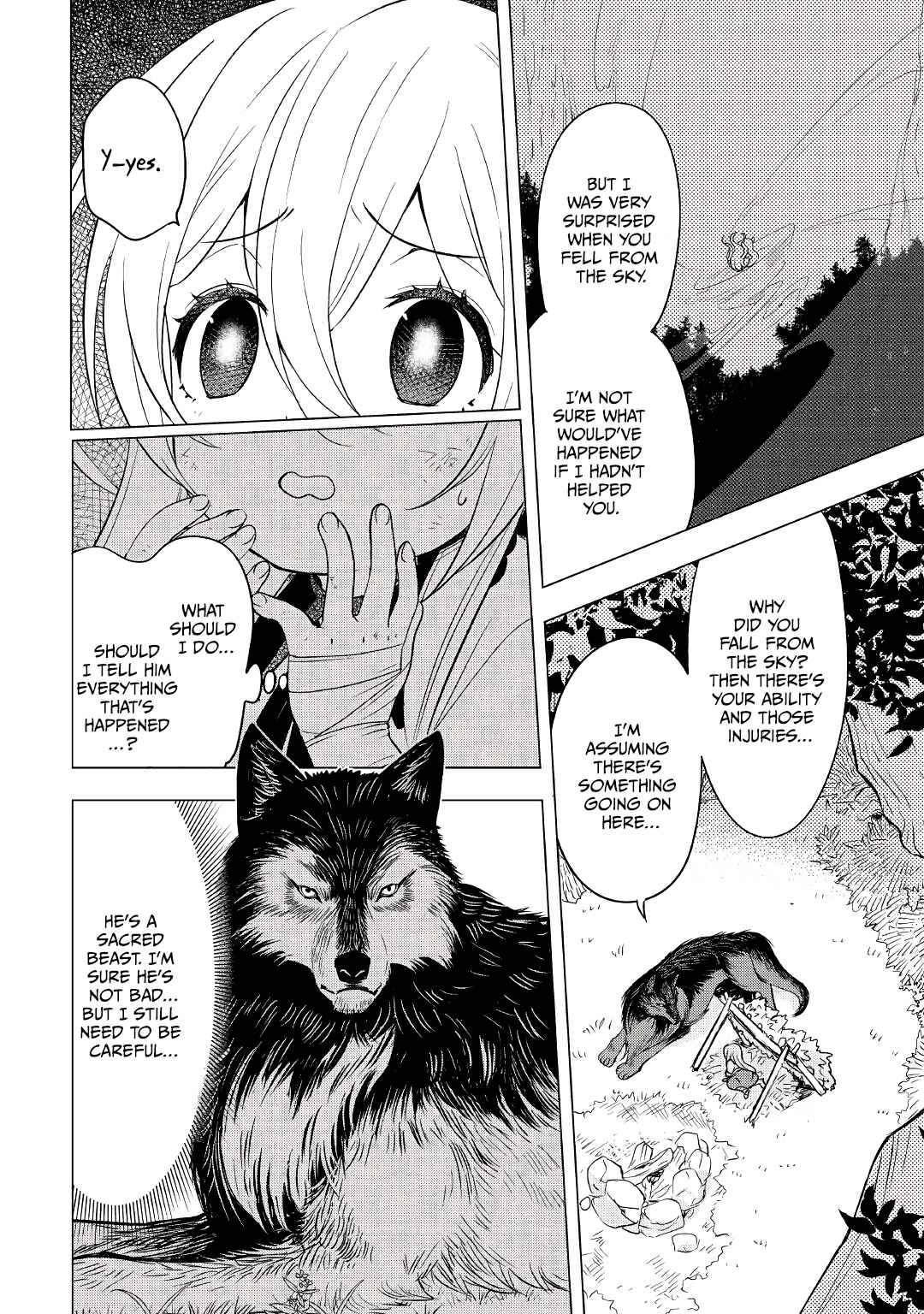 I was reincarnated as a blind girl – I rely on my previous life’s memories and magic to survive. Chapter 1 page 11 - 