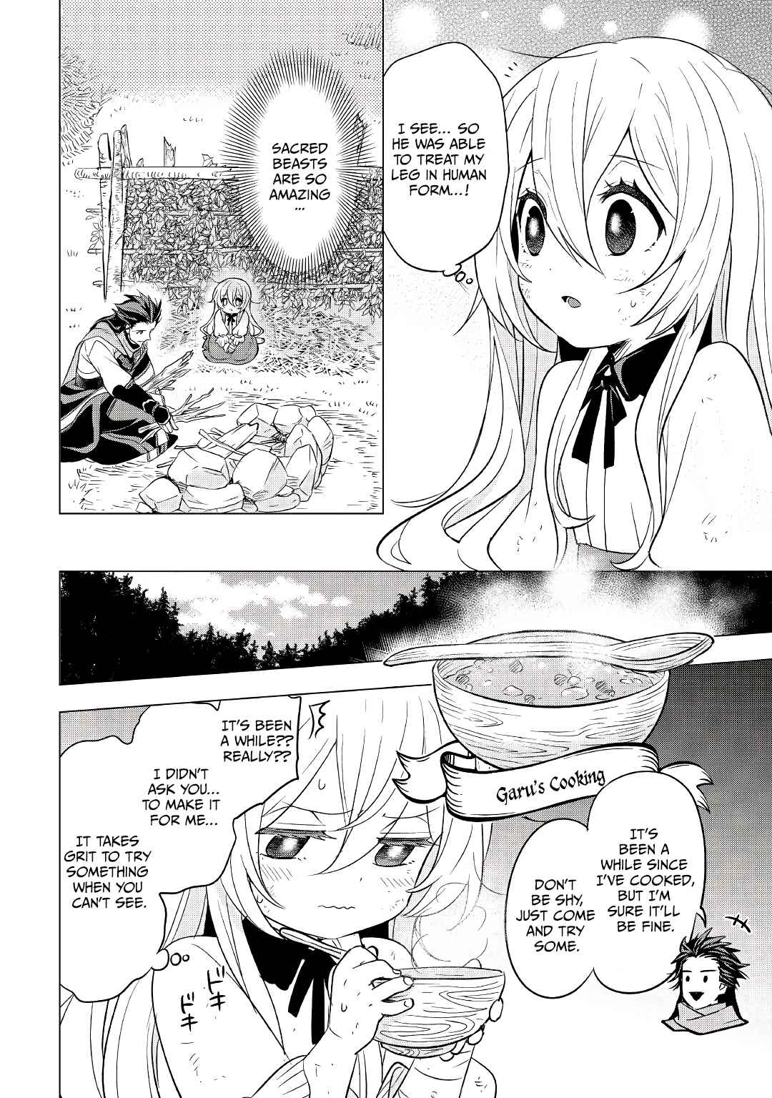 I was reincarnated as a blind girl – I rely on my previous life’s memories and magic to survive. Chapter 1 page 15 - 