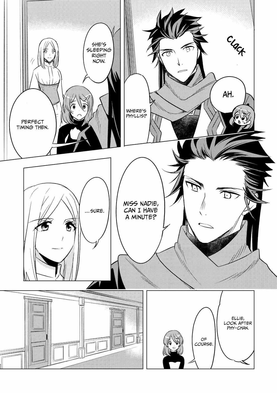 I was reincarnated as a blind girl – I rely on my previous life’s memories and magic to survive. Chapter 13 page 14 - 
