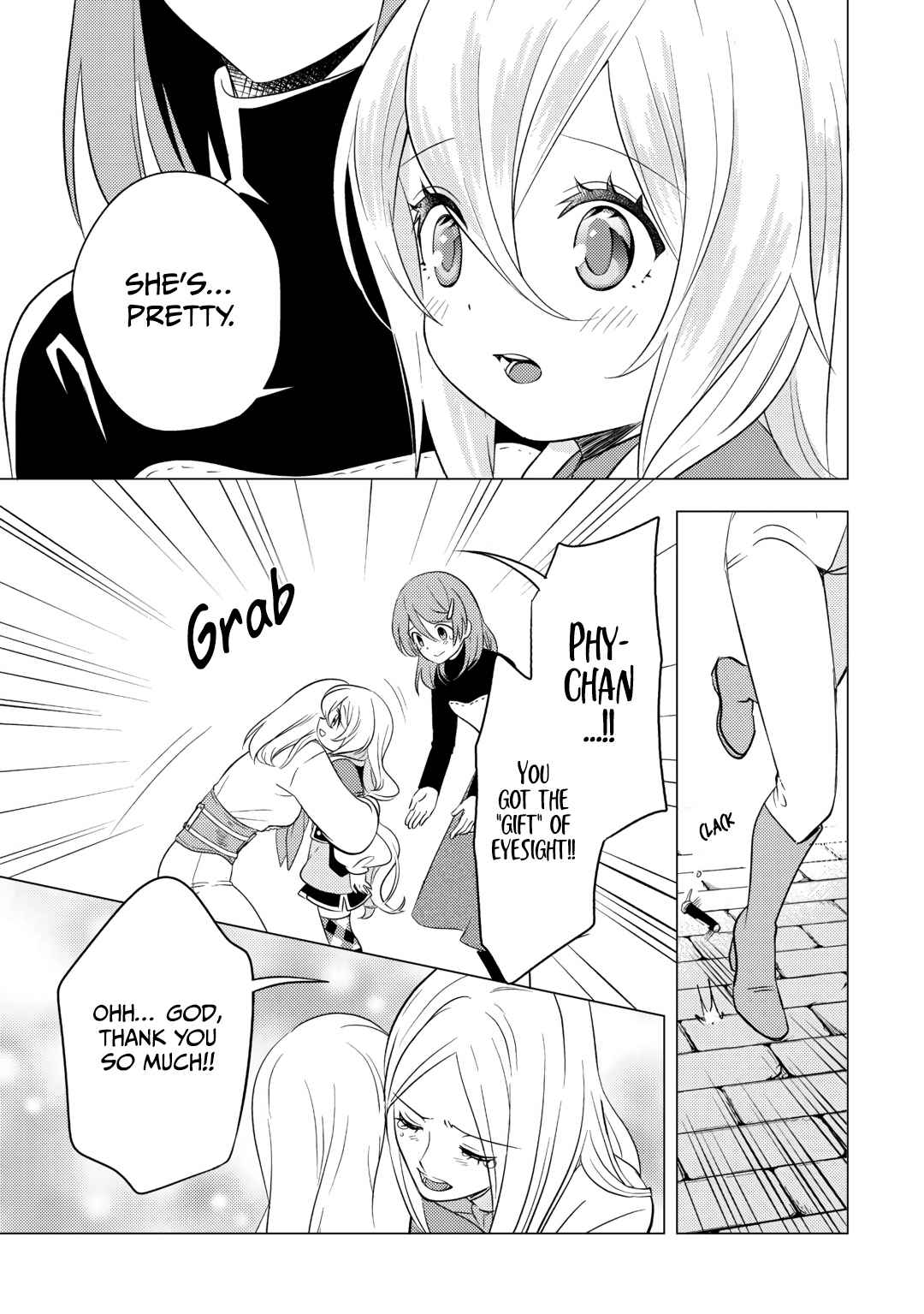 I was reincarnated as a blind girl – I rely on my previous life’s memories and magic to survive. Chapter 15 page 4 - 
