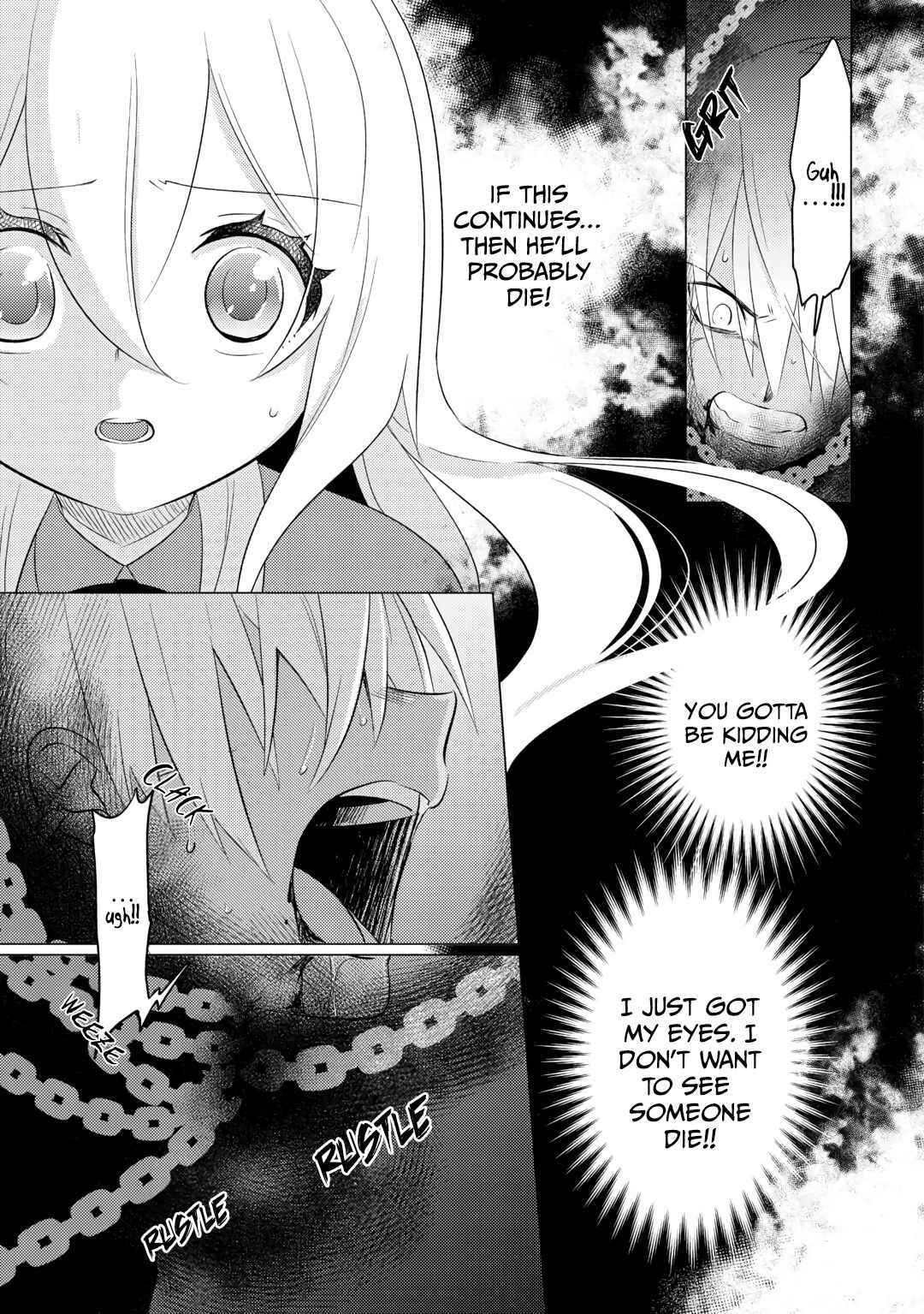 I was reincarnated as a blind girl – I rely on my previous life’s memories and magic to survive. Chapter 15 page 8 - 