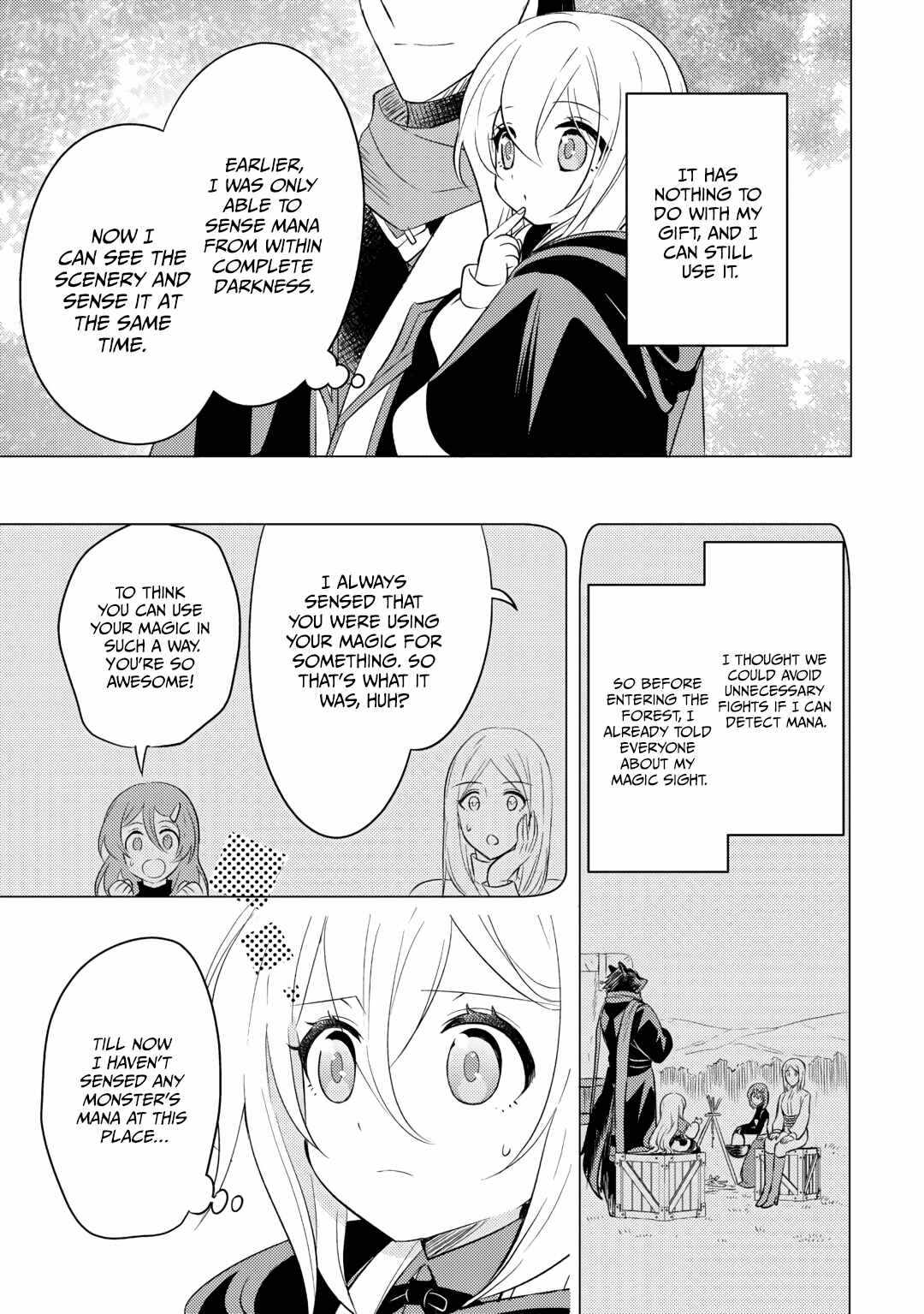 I was reincarnated as a blind girl – I rely on my previous life’s memories and magic to survive. Chapter 17 page 5 - 