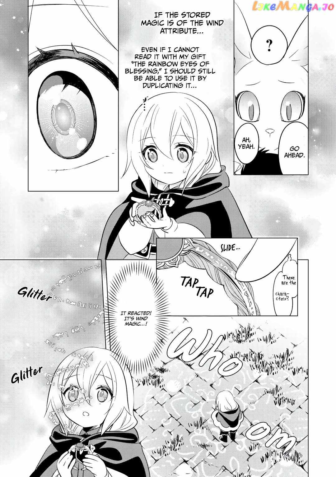 I was reincarnated as a blind girl – I rely on my previous life’s memories and magic to survive. Chapter 18 page 17 - 