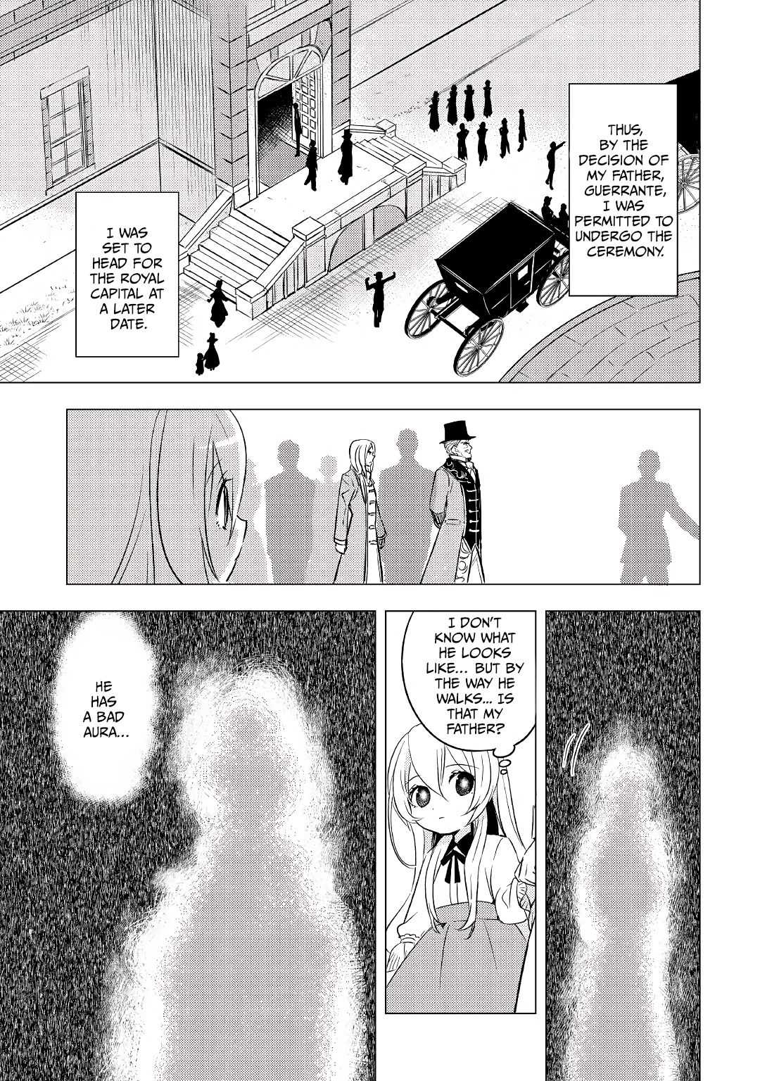 I was reincarnated as a blind girl – I rely on my previous life’s memories and magic to survive. Chapter 2 page 12 - 