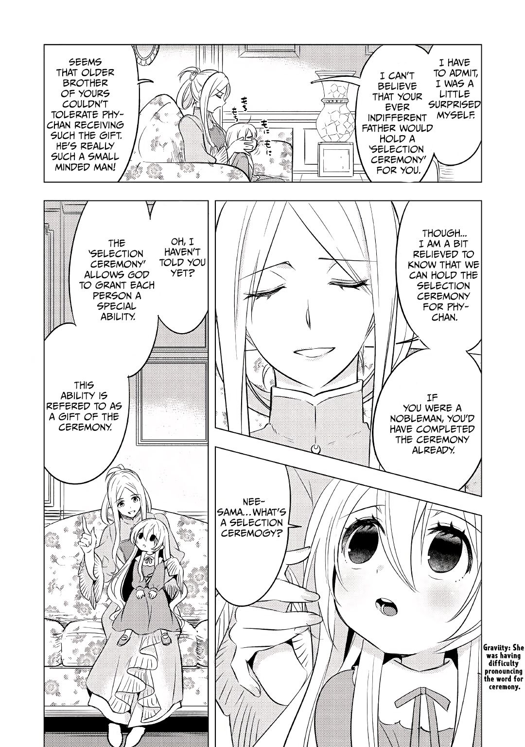 I was reincarnated as a blind girl – I rely on my previous life’s memories and magic to survive. Chapter 2 page 10 - 