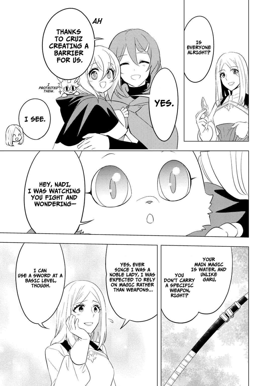 I was reincarnated as a blind girl – I rely on my previous life’s memories and magic to survive. Chapter 21 page 3 - 