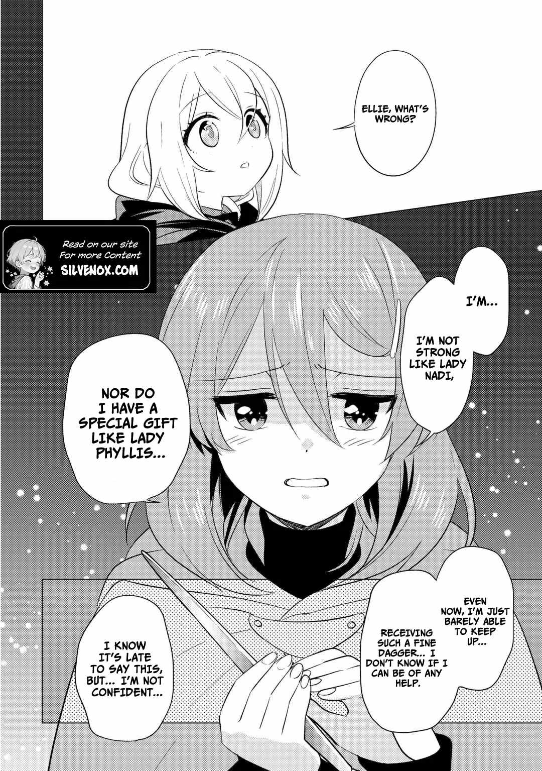 I was reincarnated as a blind girl – I rely on my previous life’s memories and magic to survive. Chapter 21 page 8 - 