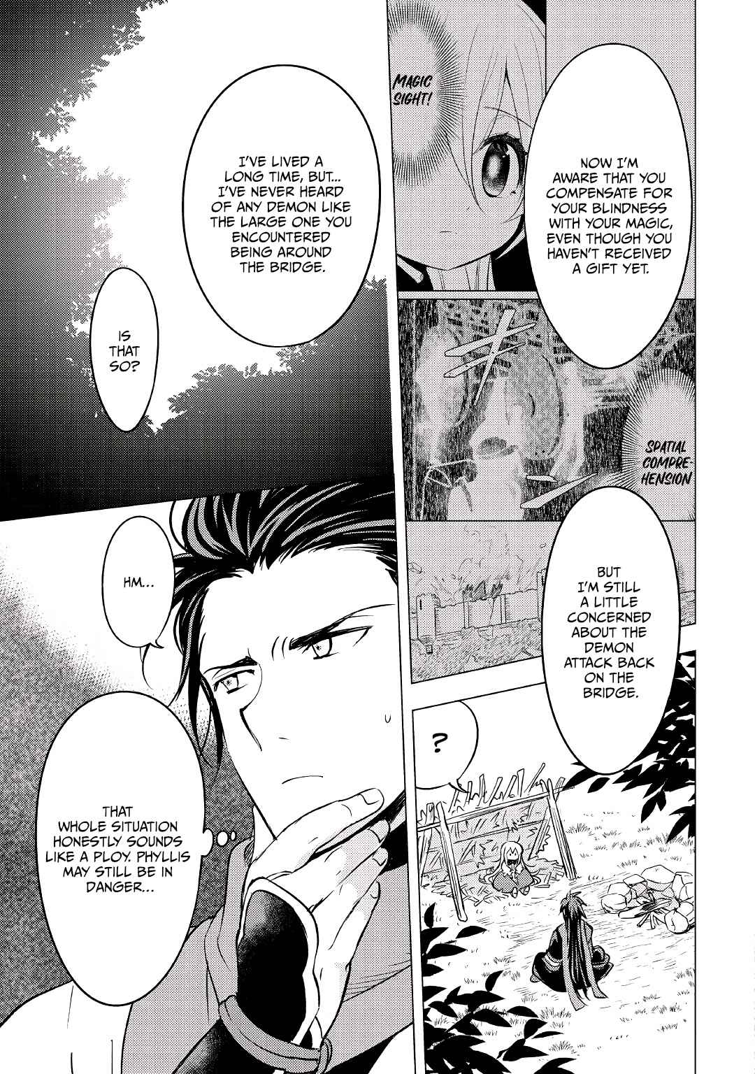 I was reincarnated as a blind girl – I rely on my previous life’s memories and magic to survive. Chapter 3 page 6 - 