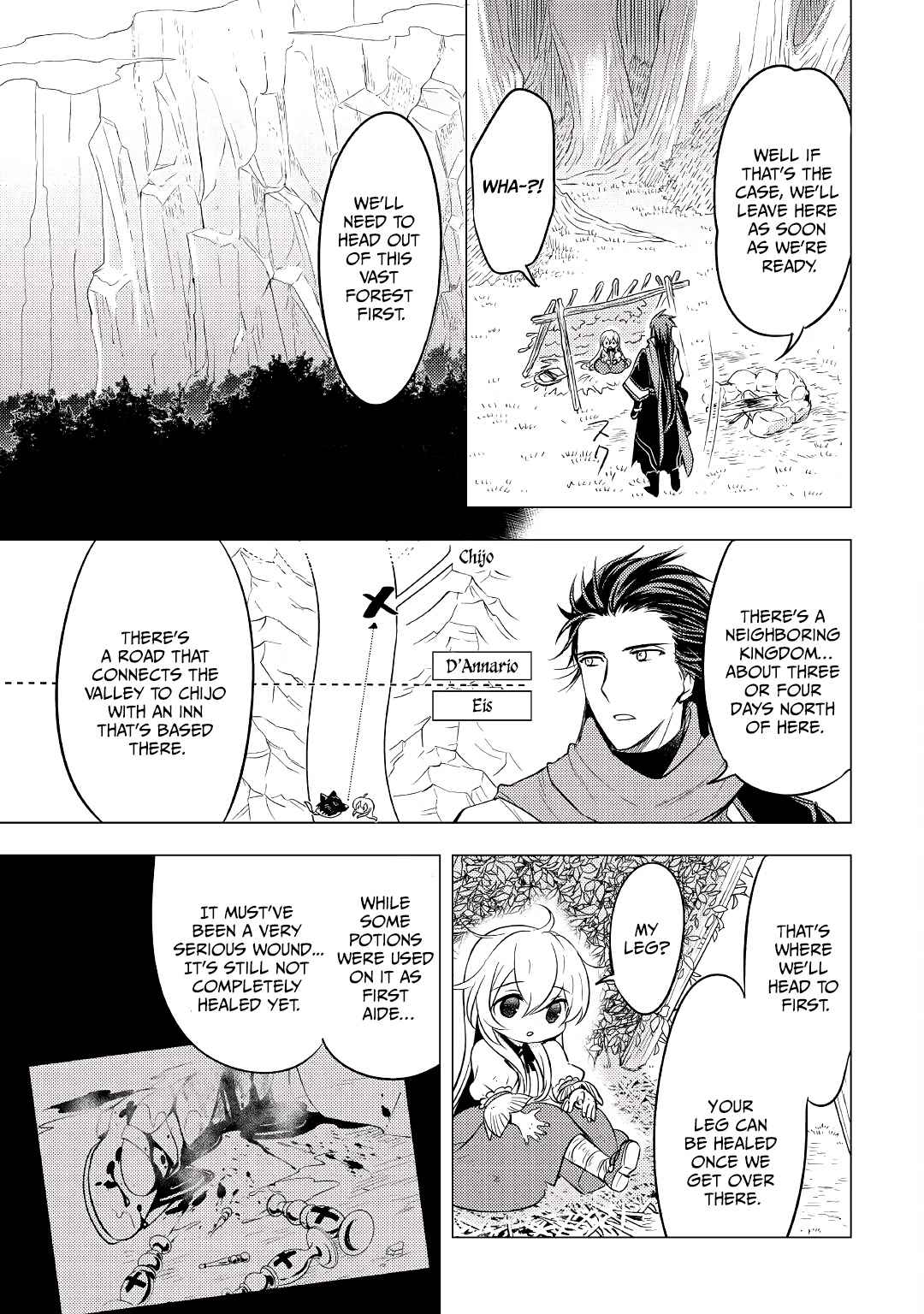 I was reincarnated as a blind girl – I rely on my previous life’s memories and magic to survive. Chapter 3 page 10 - 