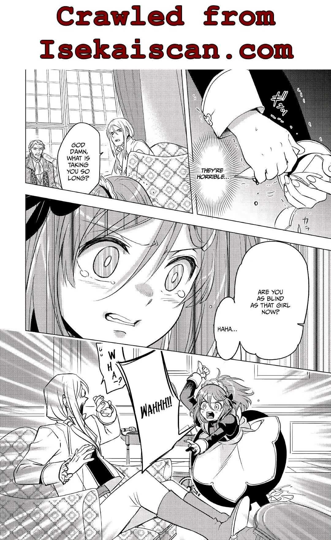 I was reincarnated as a blind girl – I rely on my previous life’s memories and magic to survive. Chapter 4 page 15 - 
