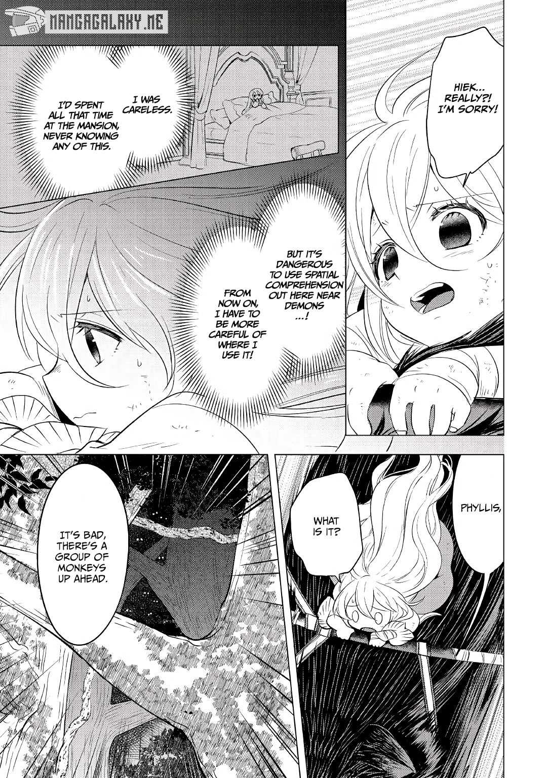 I was reincarnated as a blind girl – I rely on my previous life’s memories and magic to survive. Chapter 4 page 24 - 