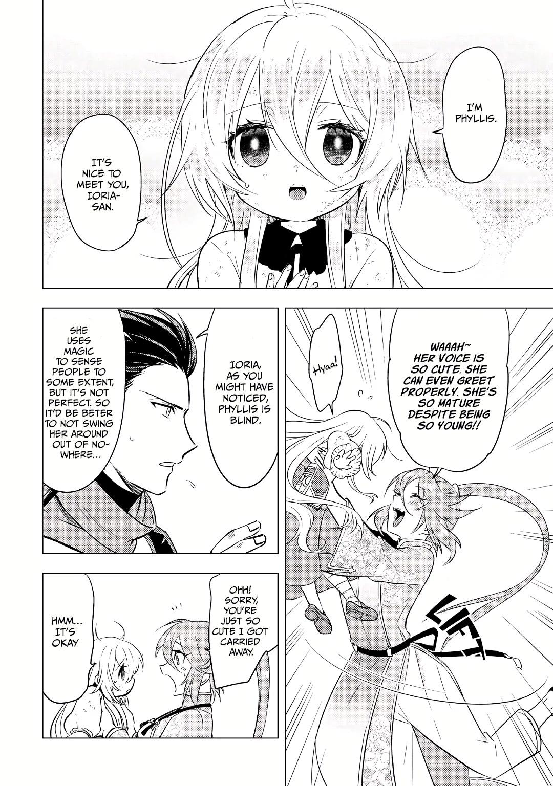 I was reincarnated as a blind girl – I rely on my previous life’s memories and magic to survive. Chapter 6 page 4 - 