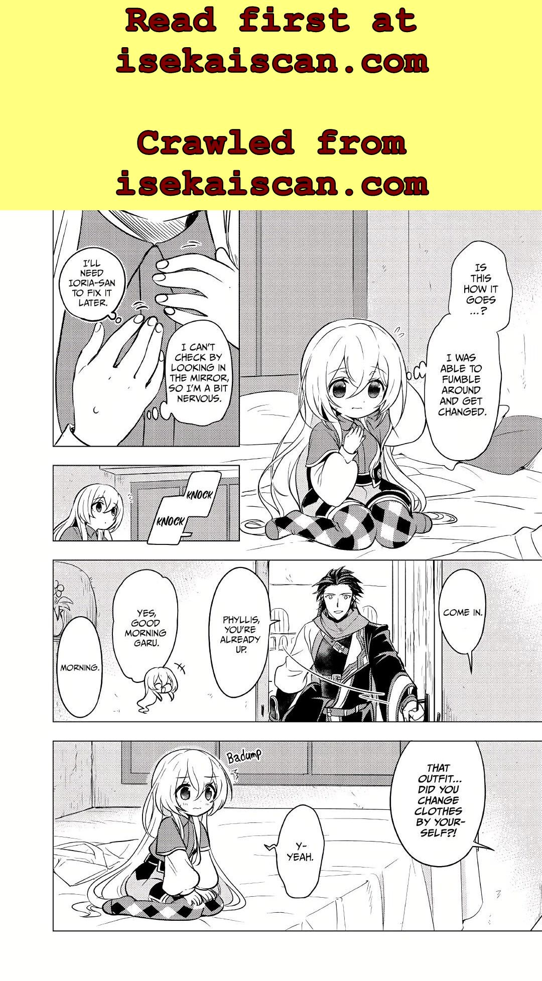 I was reincarnated as a blind girl – I rely on my previous life’s memories and magic to survive. Chapter 7 page 2 - 