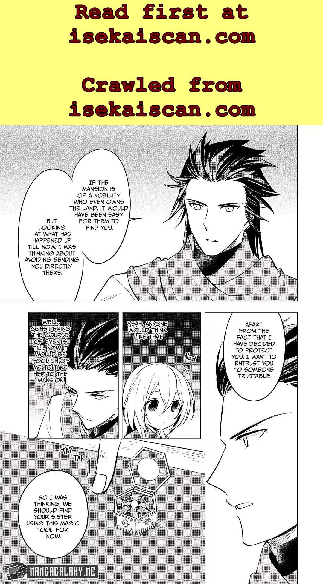 I was reincarnated as a blind girl – I rely on my previous life’s memories and magic to survive. Chapter 7 page 7 - 