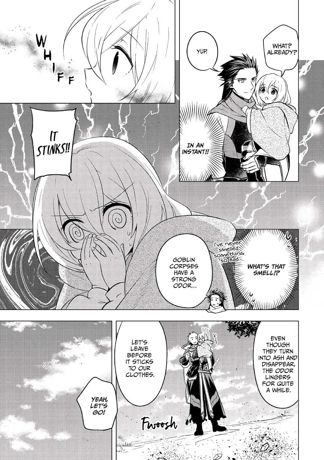 I was reincarnated as a blind girl – I rely on my previous life’s memories and magic to survive. Chapter 8 page 12 - 