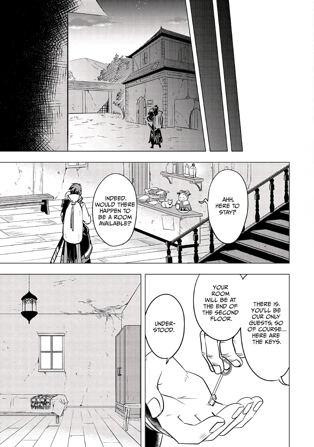 I was reincarnated as a blind girl – I rely on my previous life’s memories and magic to survive. Chapter 8 page 20 - 