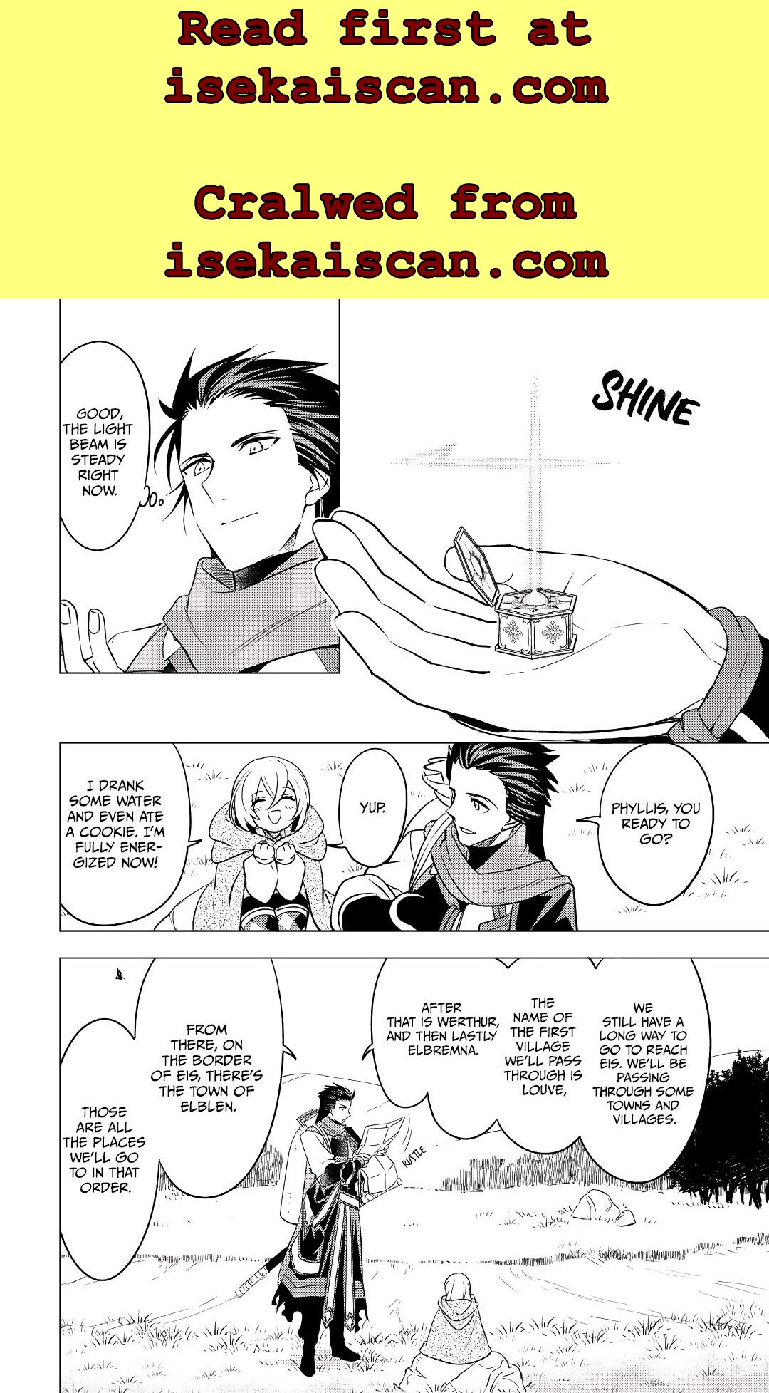 I was reincarnated as a blind girl – I rely on my previous life’s memories and magic to survive. Chapter 8 page 3 - 