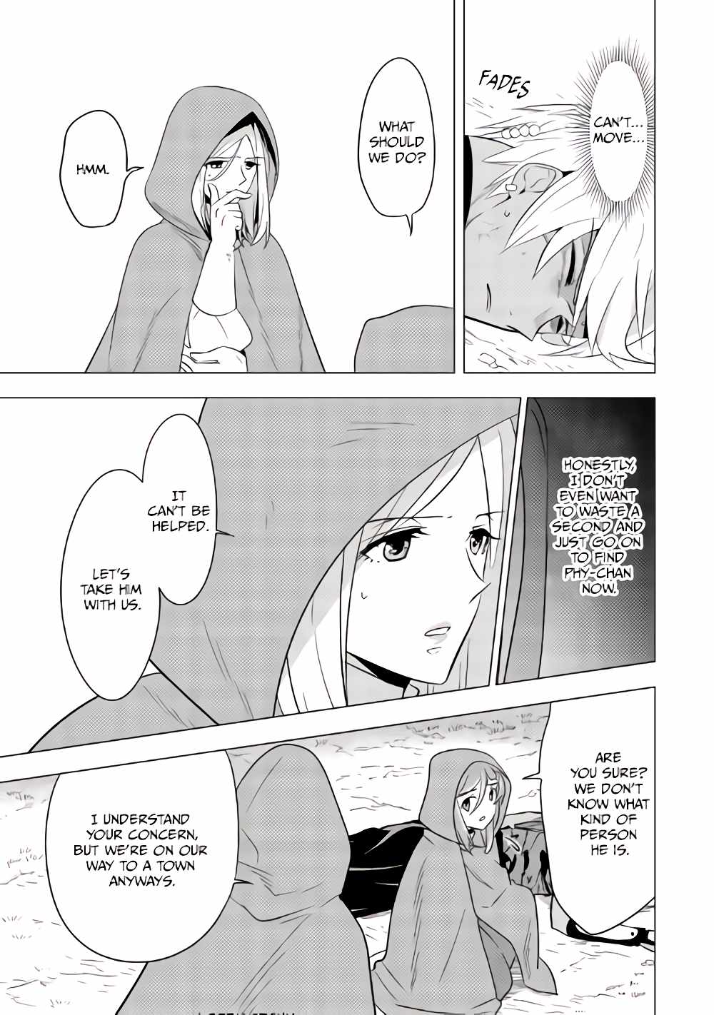 I was reincarnated as a blind girl – I rely on my previous life’s memories and magic to survive. Chapter 9 page 22 - 