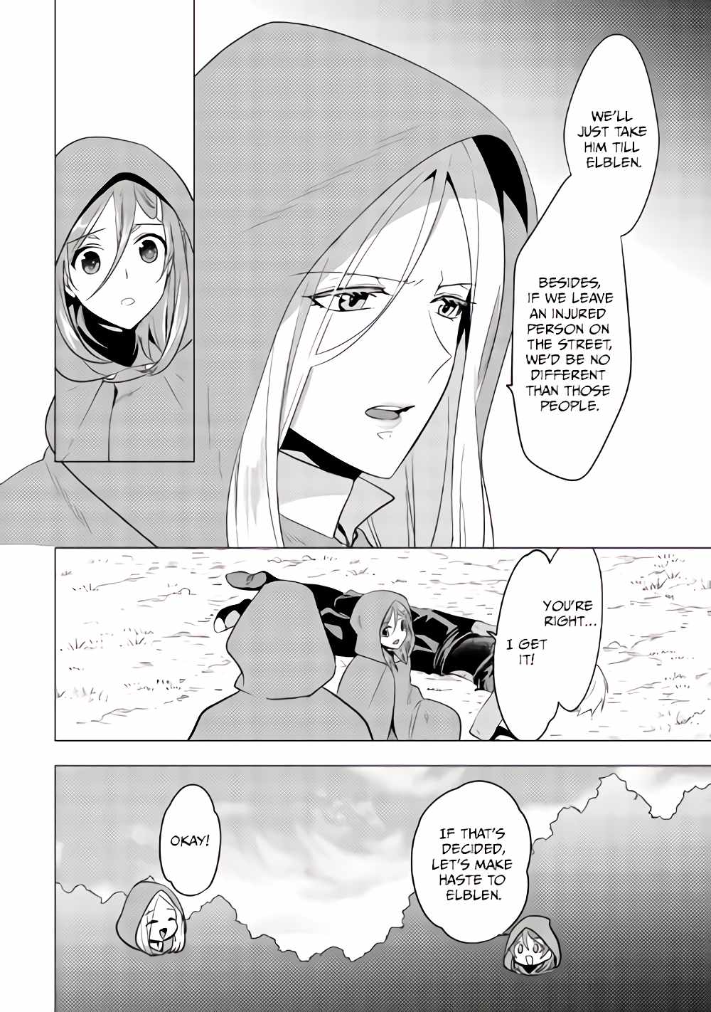 I was reincarnated as a blind girl – I rely on my previous life’s memories and magic to survive. Chapter 9 page 23 - 