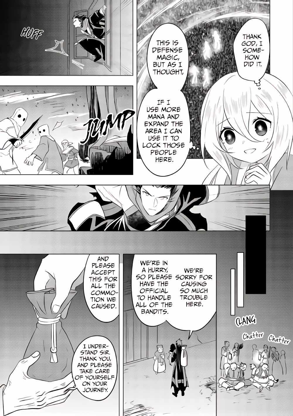 I was reincarnated as a blind girl – I rely on my previous life’s memories and magic to survive. Chapter 9 page 8 - 