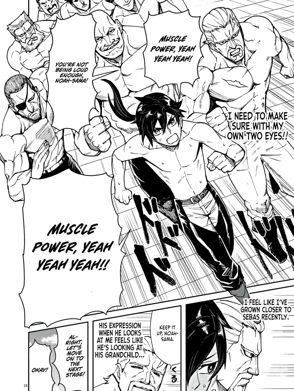 I Was Reincarnated as an Evil Noble in a Game and Became Unparalleled With My Overpowered Muscles Chapter 1 page 42 - 