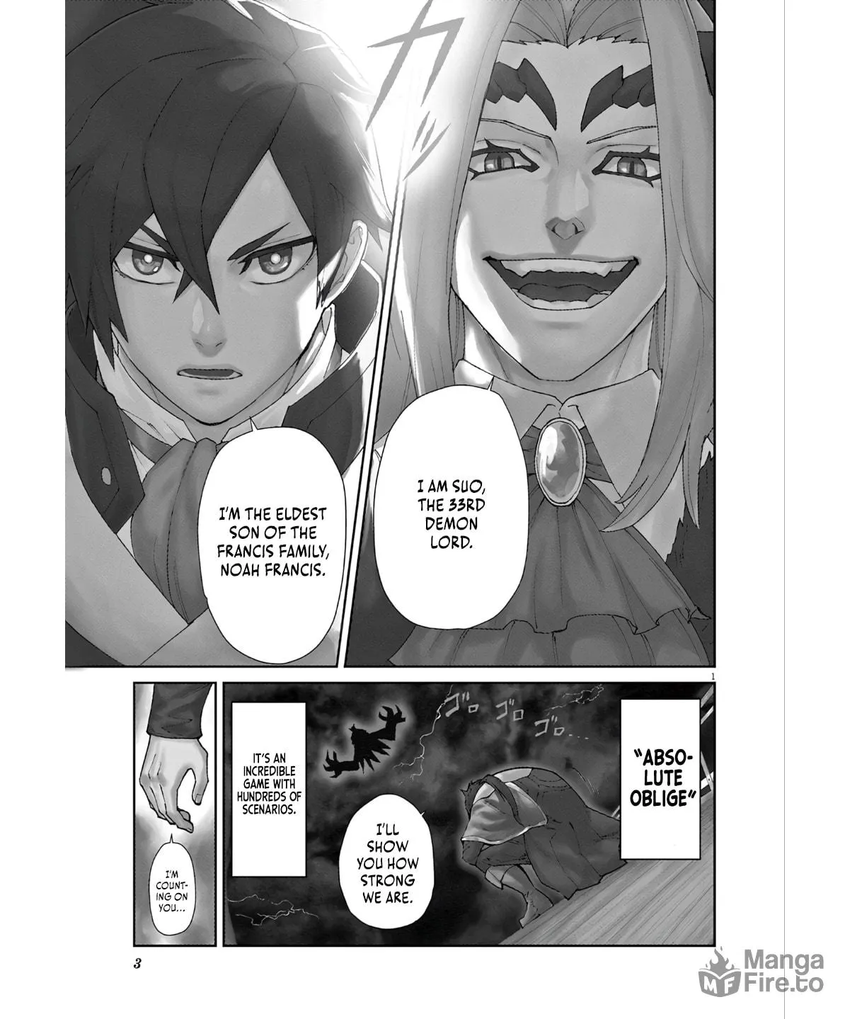 I Was Reincarnated as an Evil Noble in a Game and Became Unparalleled With My Overpowered Muscles Chapter 1 page 7 - 