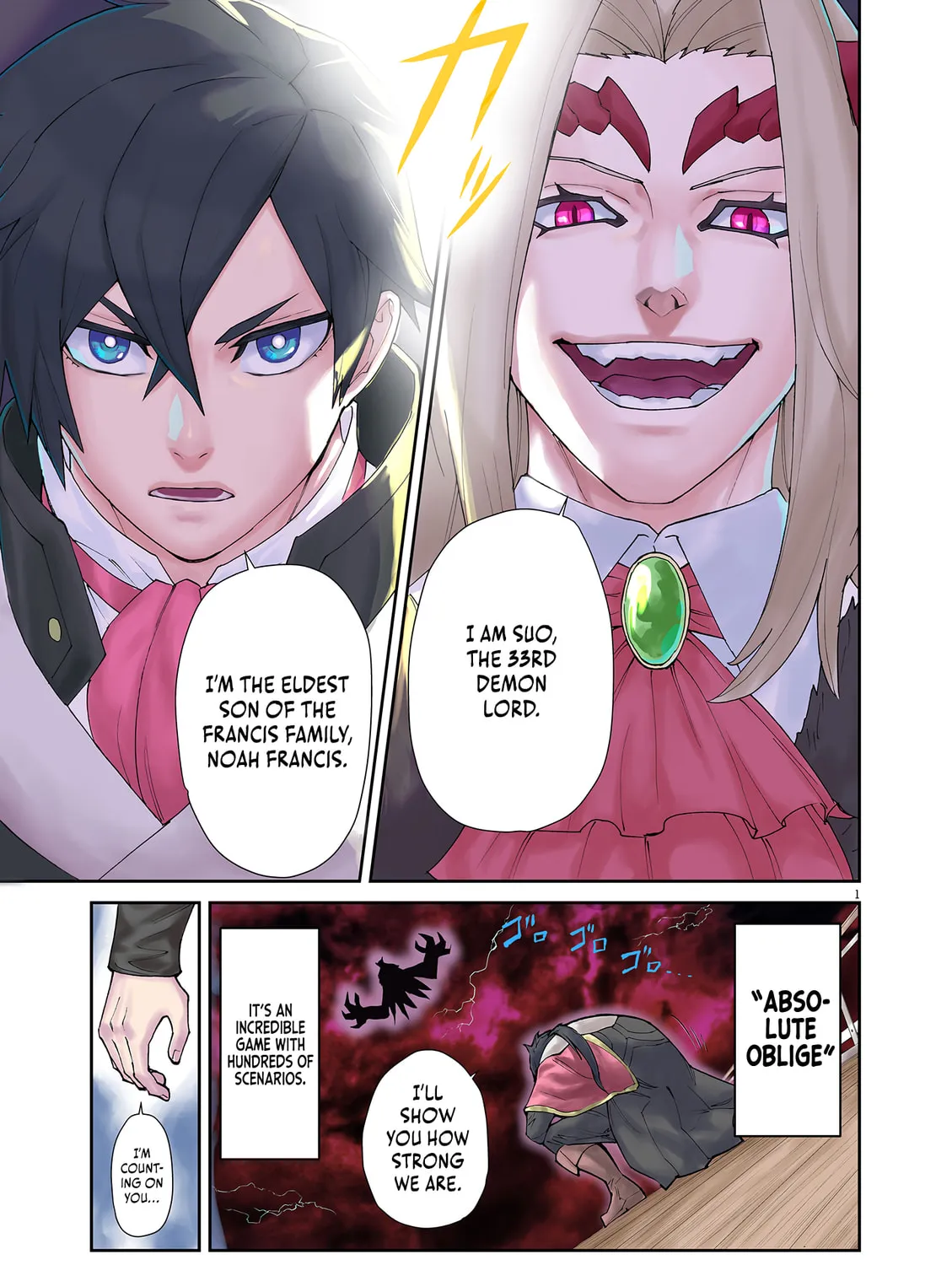 I Was Reincarnated as an Evil Noble in a Game and Became Unparalleled With My Overpowered Muscles Chapter 1 page 8 - 