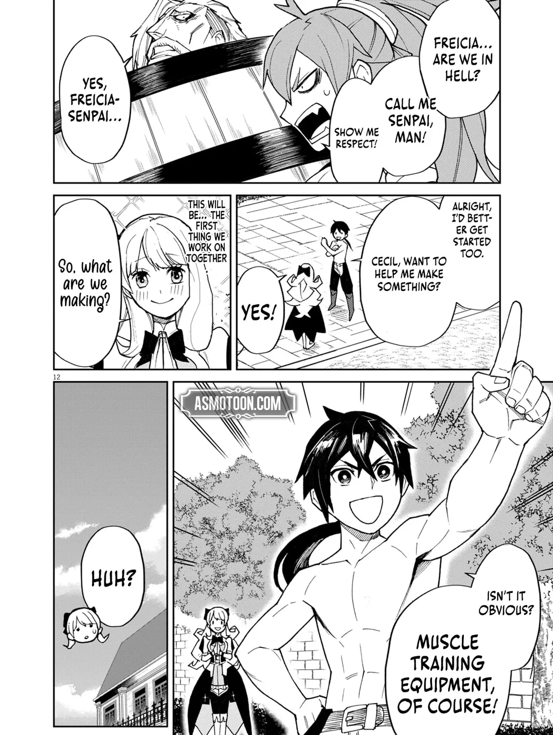 I Was Reincarnated as an Evil Noble in a Game and Became Unparalleled With My Overpowered Muscles Chapter 12 page 25 - 