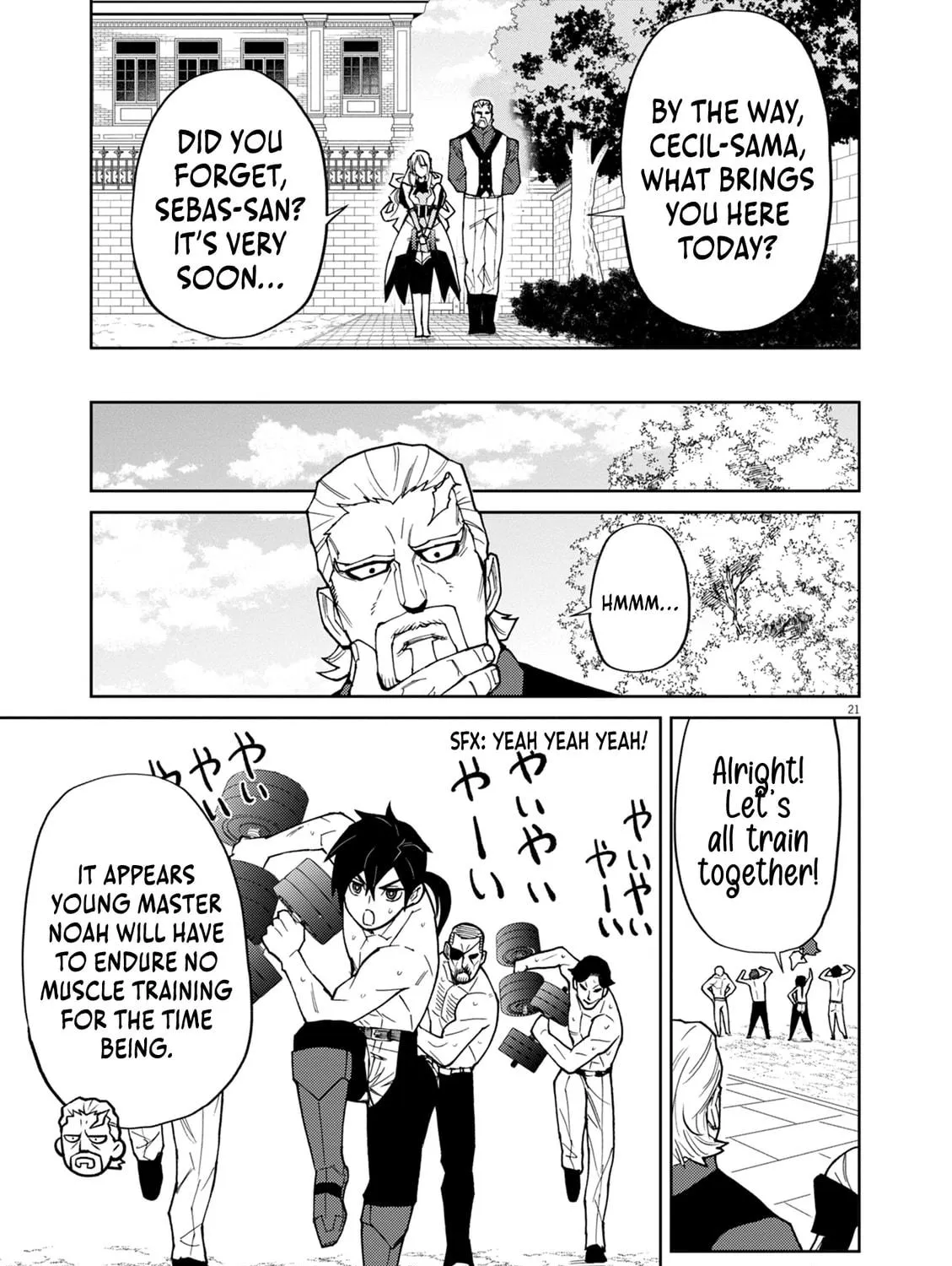 I Was Reincarnated as an Evil Noble in a Game and Became Unparalleled With My Overpowered Muscles Chapter 13 page 41 - 