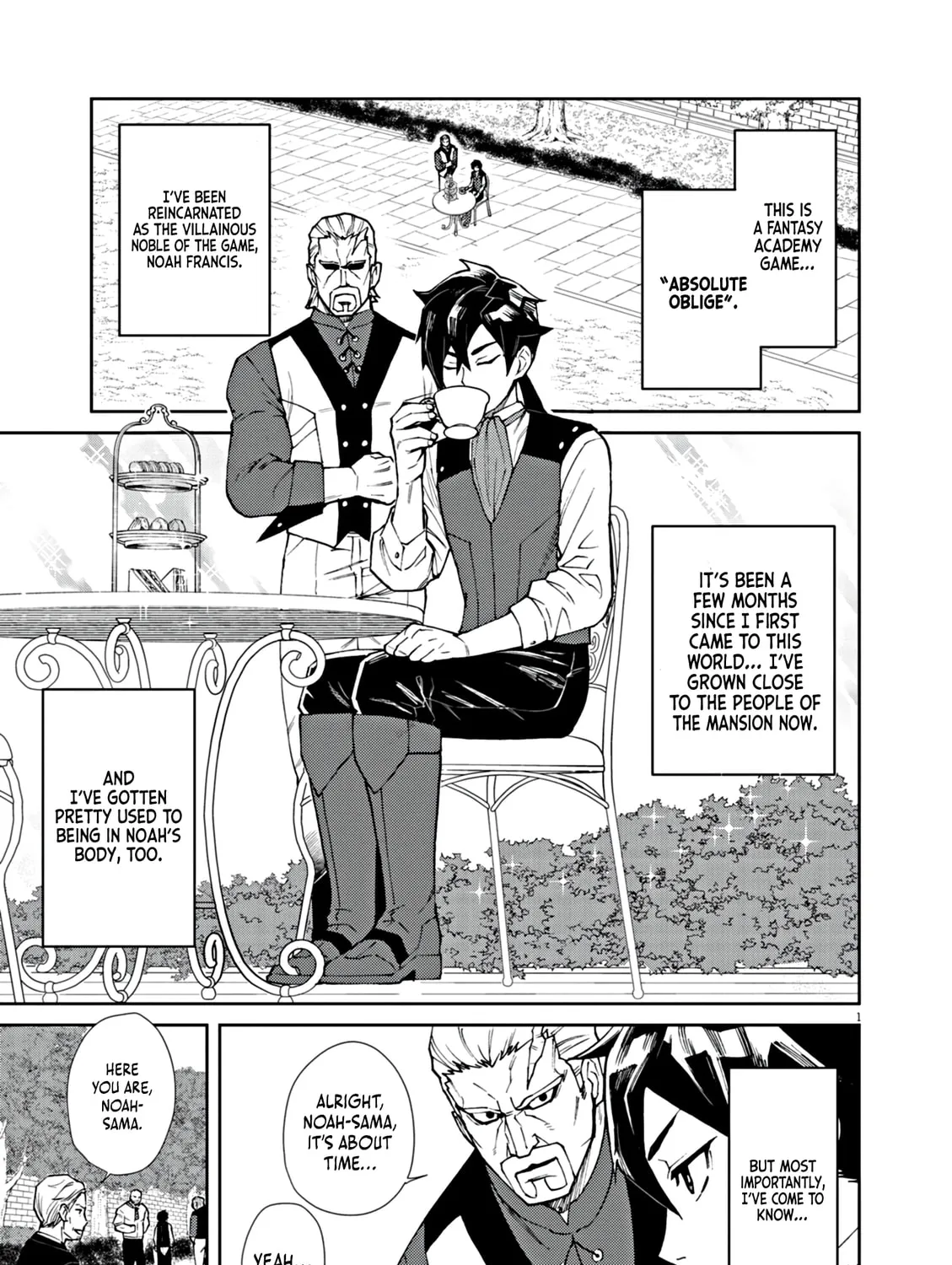 I Was Reincarnated as an Evil Noble in a Game and Became Unparalleled With My Overpowered Muscles Chapter 2 page 3 - 