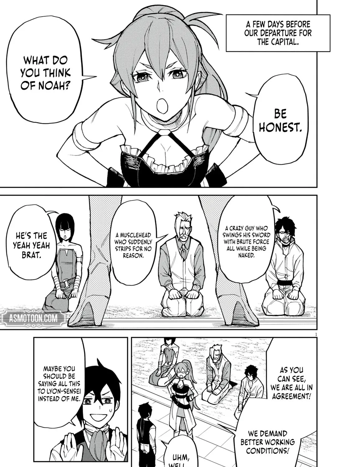 I Was Reincarnated as an Evil Noble in a Game and Became Unparalleled With My Overpowered Muscles Chapter 21 page 2 - 
