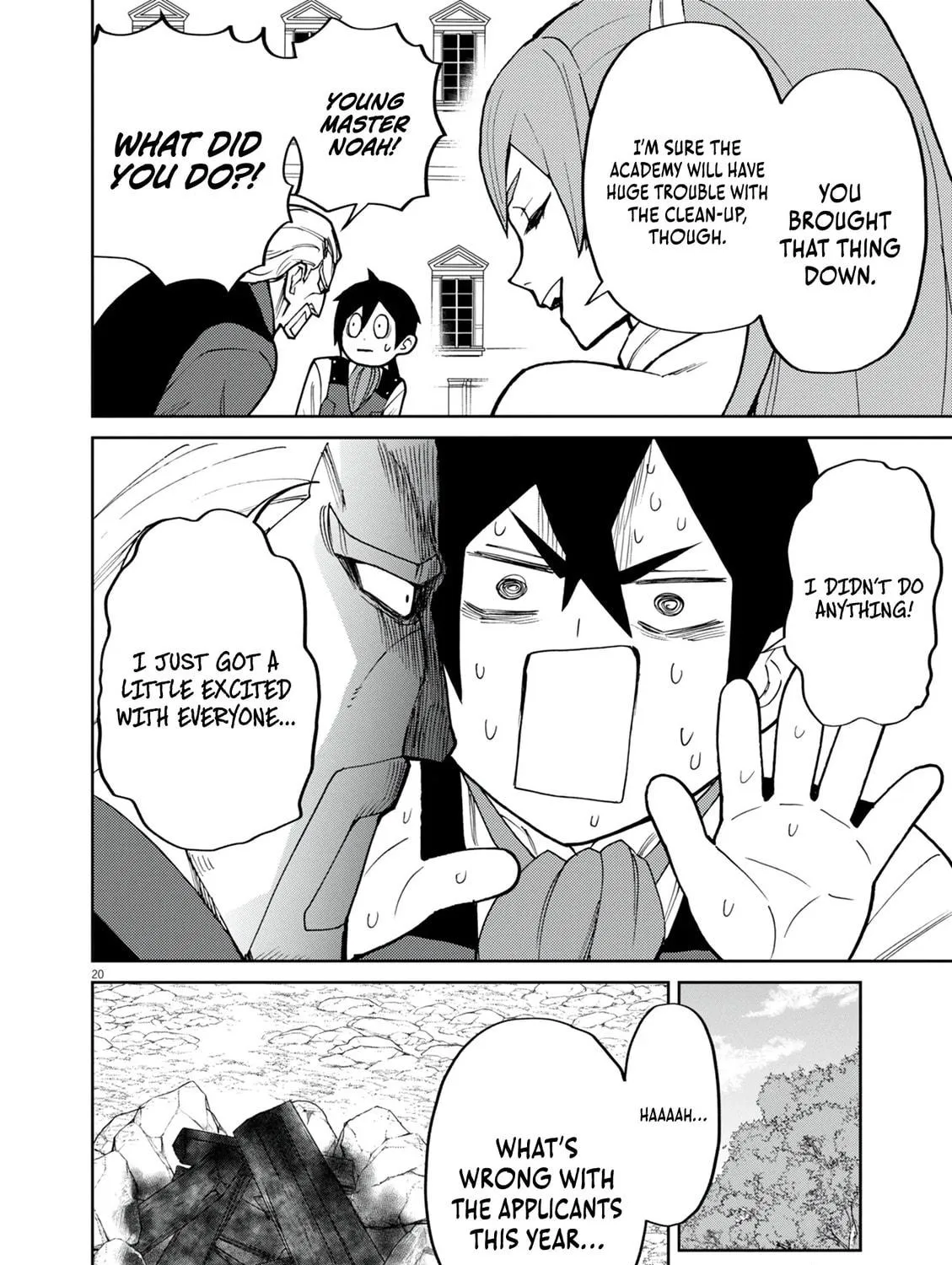 I Was Reincarnated as an Evil Noble in a Game and Became Unparalleled With My Overpowered Muscles Chapter 21 page 38 - 