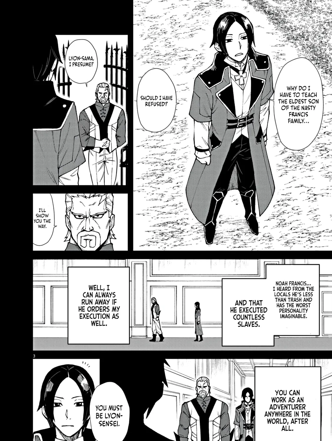 I Was Reincarnated as an Evil Noble in a Game and Became Unparalleled With My Overpowered Muscles Chapter 3 page 7 - 