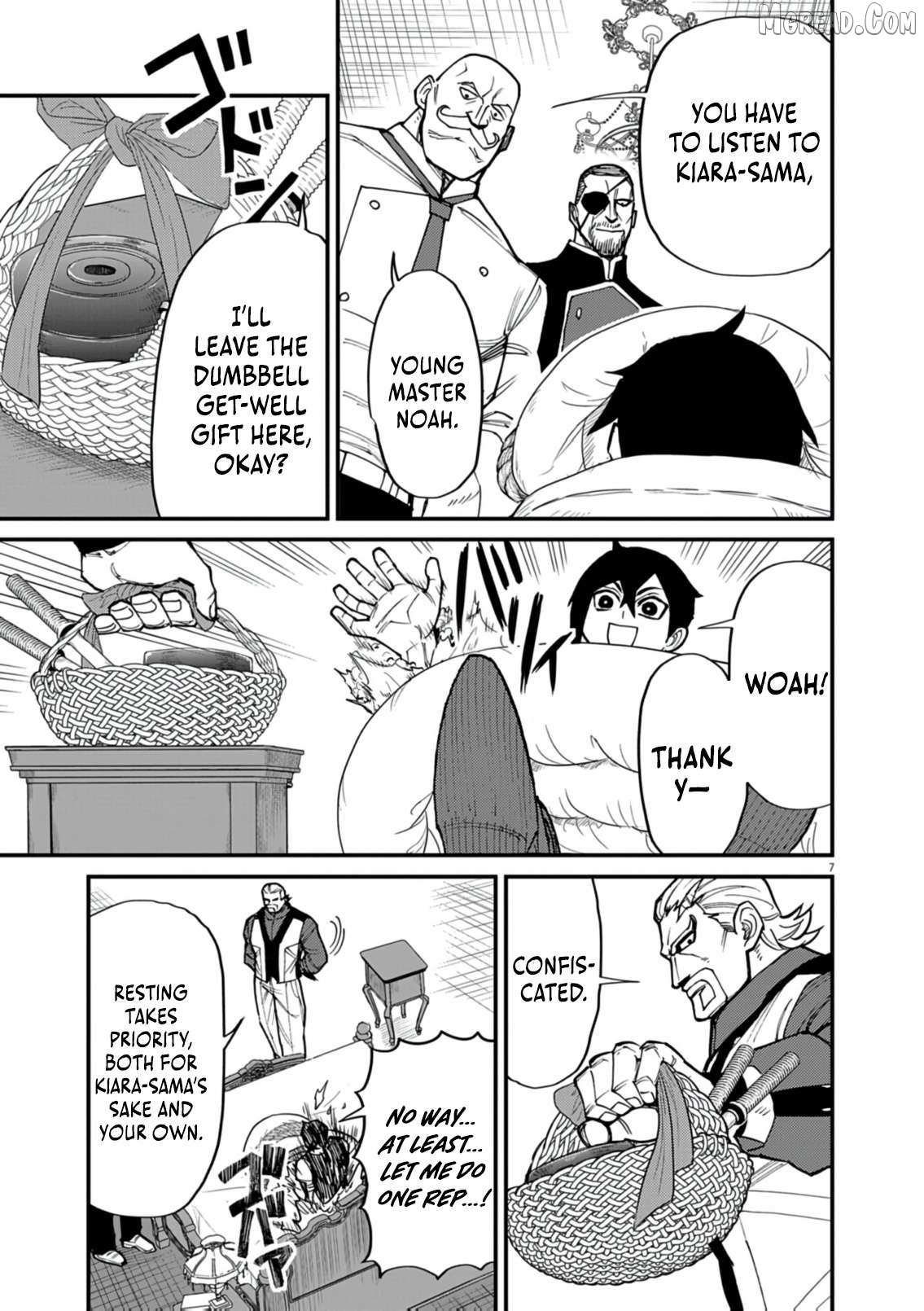 I Was Reincarnated as an Evil Noble in a Game and Became Unparalleled With My Overpowered Muscles Chapter 37 page 8 - 