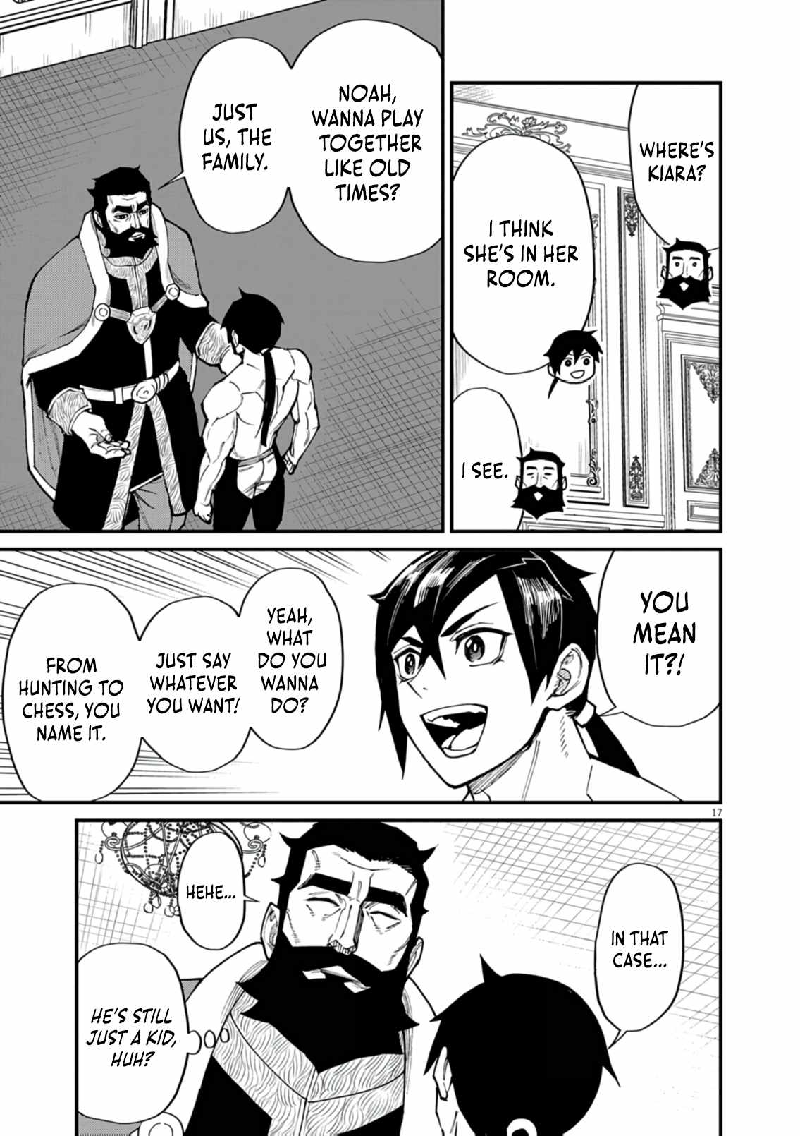 I Was Reincarnated as an Evil Noble in a Game and Became Unparalleled With My Overpowered Muscles Chapter 38 page 16 - 